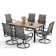 Rectangular 6 - Person 66'' Long Dining Set