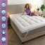Microfibre Deep Fill 10cm Mattress Topper-1058628151