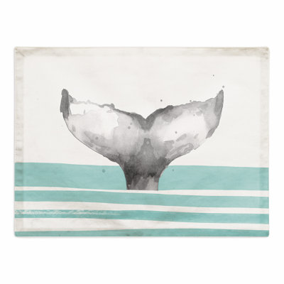 Kohen Polyester Striped Rectangle Placemat