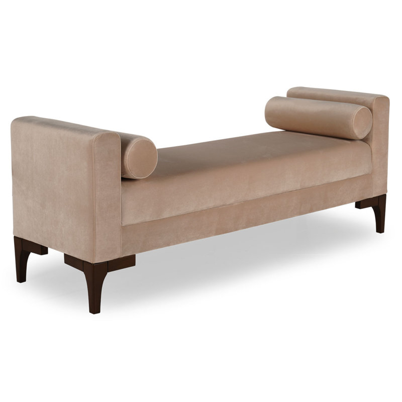 Barneys Velvet Upholstered Bench