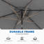Parasol de terrasse 6,5 x 10 pi-871988848