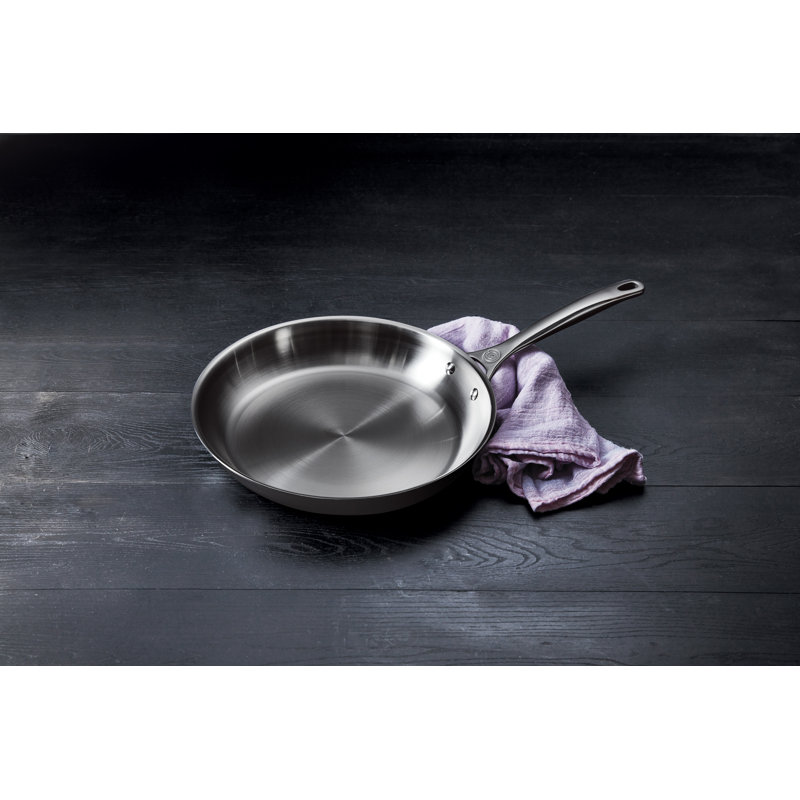 Le Creuset Stainless Steel Nonstick Fry Pan, 10" Diameter