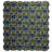 Chambray Ring Rustic Cotton Quilted Patchwork Quilt-24708659