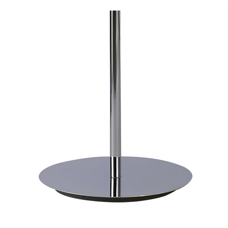 Dockrey 171.6cm Novelty Floor Lamp, Polished Chrome