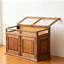 60.63 " W Solid Wood Jewelry Armoire