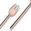 MEPRA Due 6-Piece Cake Fork Set-25880919