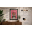 Tiger Head Icon Modern - Framed Print-1263829640-1263829638