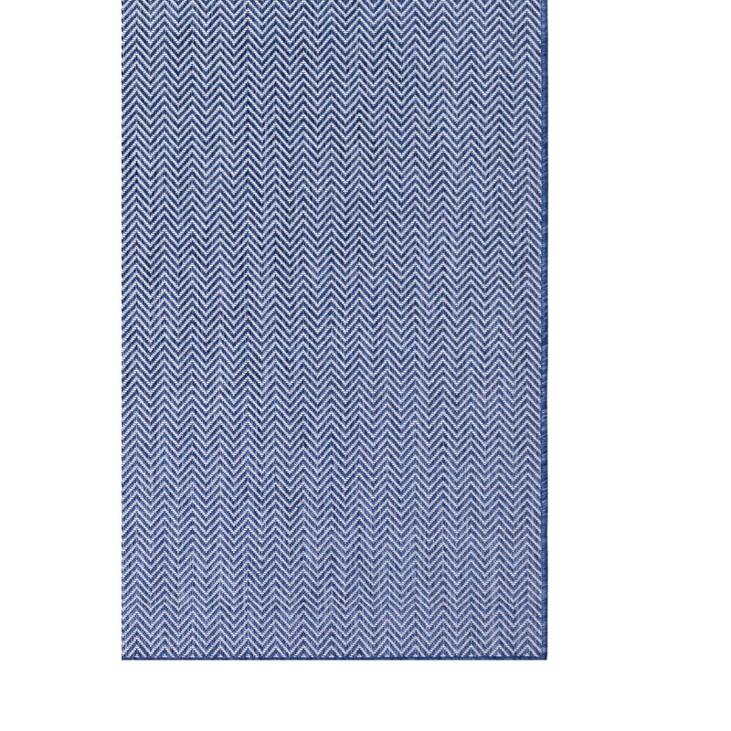 Luxurious Dark Blue Area Rug, 4 ft x 6 ft, 100% Polypropylene, 1200 g/m², Pile Height: 0.1 in, Machine Woven | Easy to Clean, Vacuum Friendly, Perfect for Living Room & Bedroom, Durable & Stylish Design
