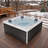 5-person Outdoor Hot Tub With 51 Water Jets And Digital Control System