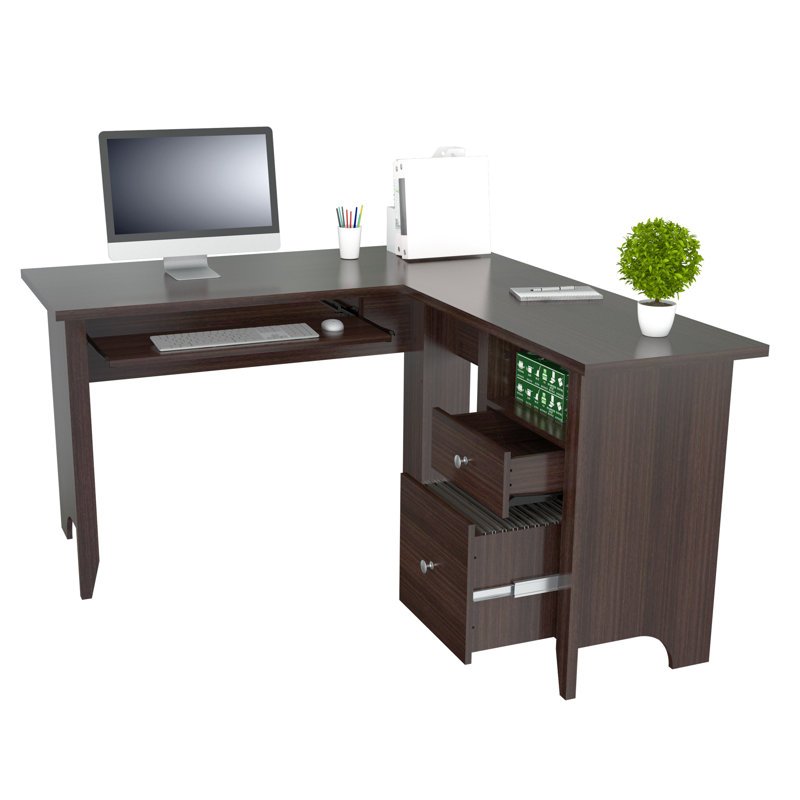 Keira L-Shaped Computer Desk