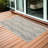 Oyler Silver Moroccan Indoor Outdoor Area Rug-1874192162