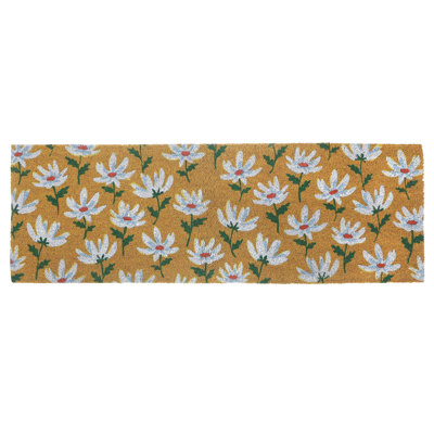 Tapis de porte Coir Shasta Daisy 10 X 30