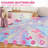 Hempel Butterfly Colorful Kids Playroom 100% Polyester Indoor Area Rug-1687024818