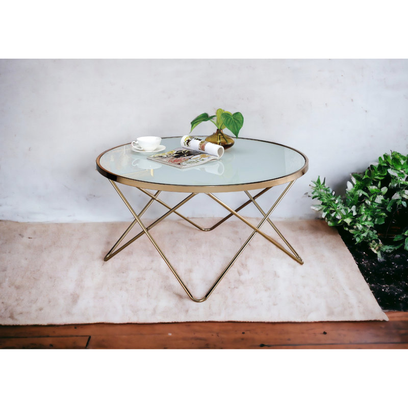 Table basse Champagne