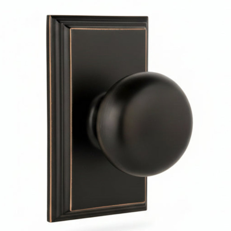 Impresa Passage Door Knob, Oil Rubbed Bronze