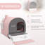 Plastic Litter Box Enclosure with Scoop-99261231