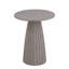 Aluminum Side Table W/Chisel Texture Base-107272256-107272257