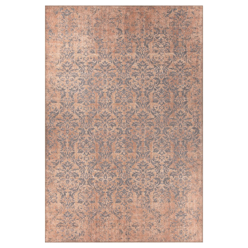 Luxurious Machine Washable Carpet, 100% Polyester, 7.5 x 10.8 Feet | Pile Height: 0.2 Inches, 1850 g/m² | Recycled Poly Cotton Underside, Easy Care, Perfect for Living Room & Bedroom, Soft & Durable Design
