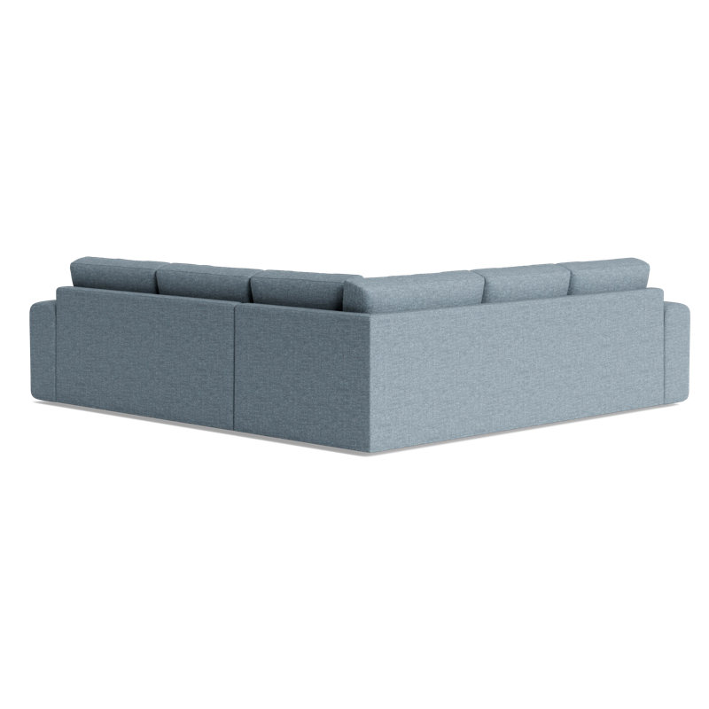 The OG Sectional, Plush Woven - Tan, Left Hand Facing