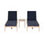 Ensemble de chaise longue Amina