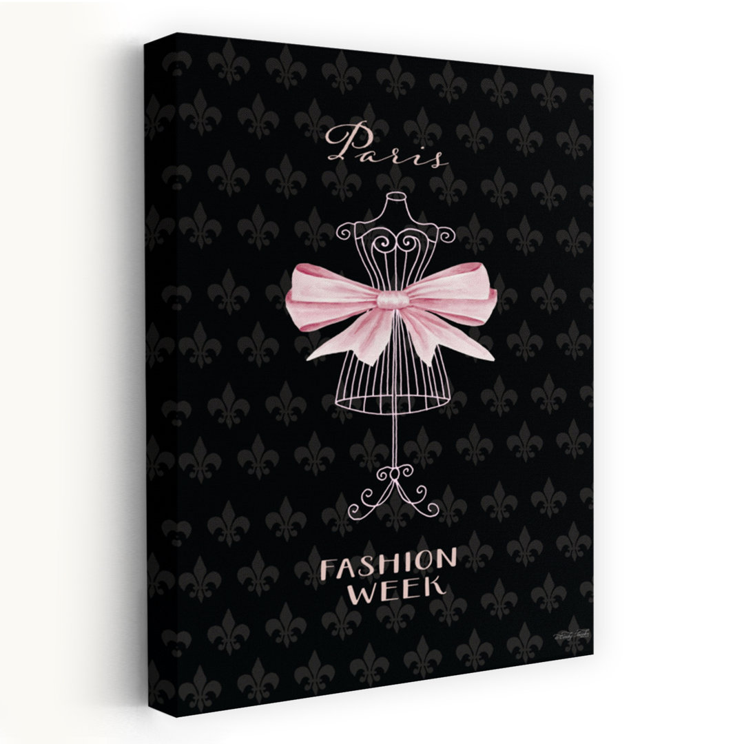 Paris Fashion Week by Cindy Jacobs - Wrapped Canvas Print