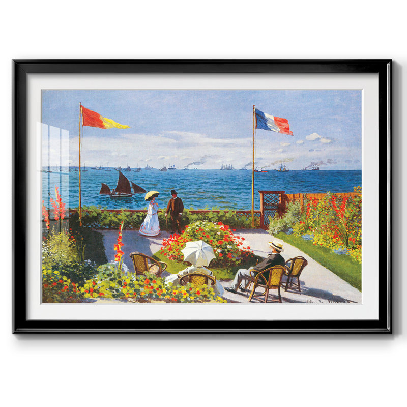 Framed On Paper Print, Black, 30" H x 44" W x 1.5" D