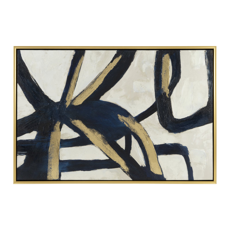 Toile ornée encadrée Carmino Streets par Art Brand Studios