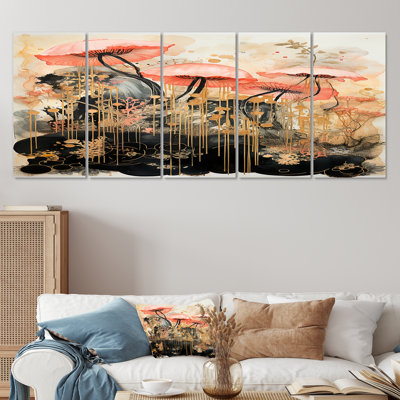 Rhode - Jellyfish Wall Art 5 Piece