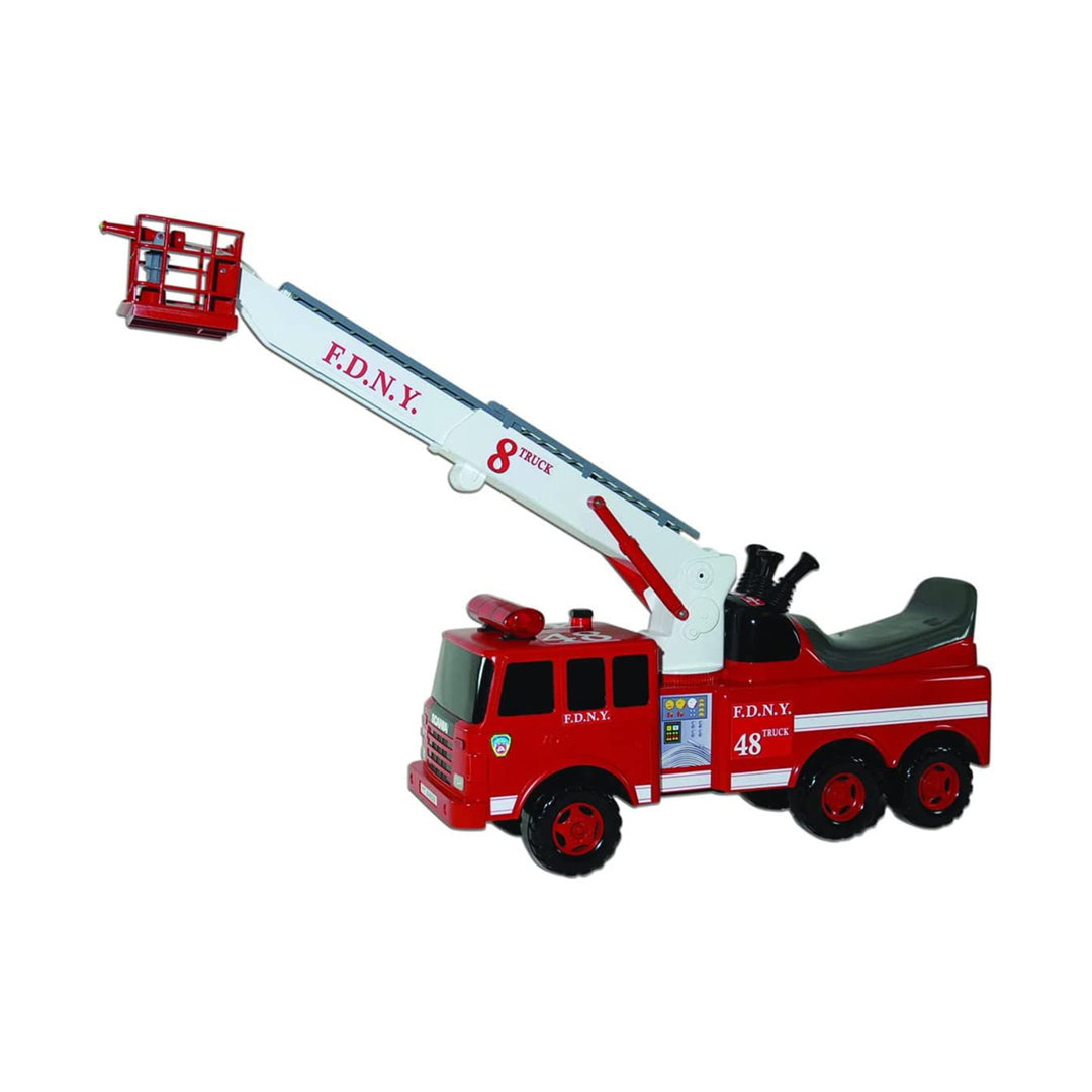 Skyteam Technology 2 Volt 1 Seater Police / Fire Department Push/Pull Ride On Skyteam Technology