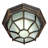 Basham 1 - Bulb Outdoor Flush Mount-1013682134-1013682131