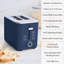 Grille-pain 2 tranches Martha Stewart, indigo-134433237