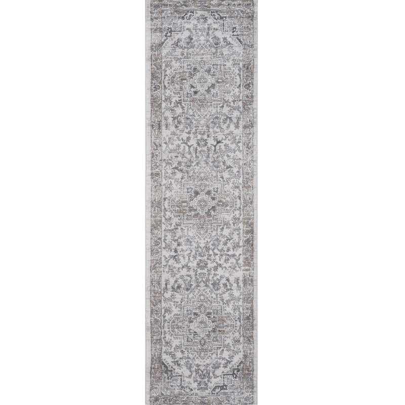 Loom & 2X8 Area Rug, /Beige/, Non-Shedding Stain , Perfect For Home Office, Bedroom, Dining Stain-, Non-Shedding, Decorates Bedroom Living Spot
