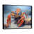 Black Floater Framed