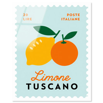 Slice of Tuscany Acrylic Print Retro Summer Prints by Art Remedy