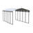 Galvanized Steel Carport, 12X24X9-90469427