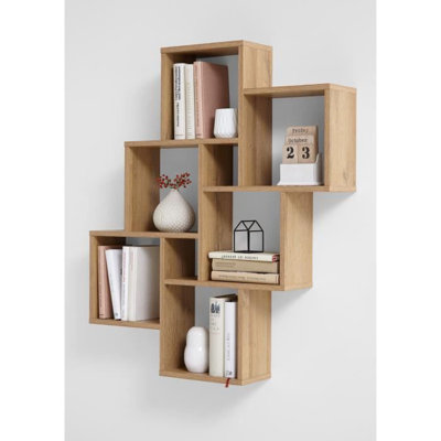6 Piece Cube Shelf