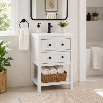 Meuble-lavabo simple Wilce Meltiva