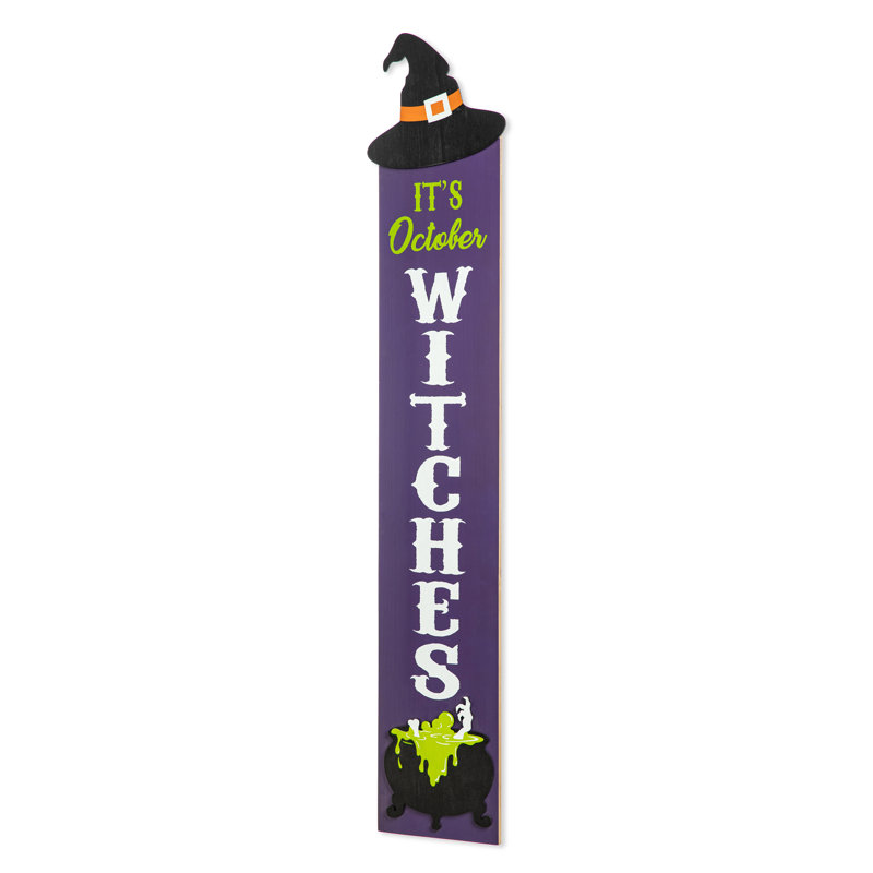 Wood Halloween Decoration