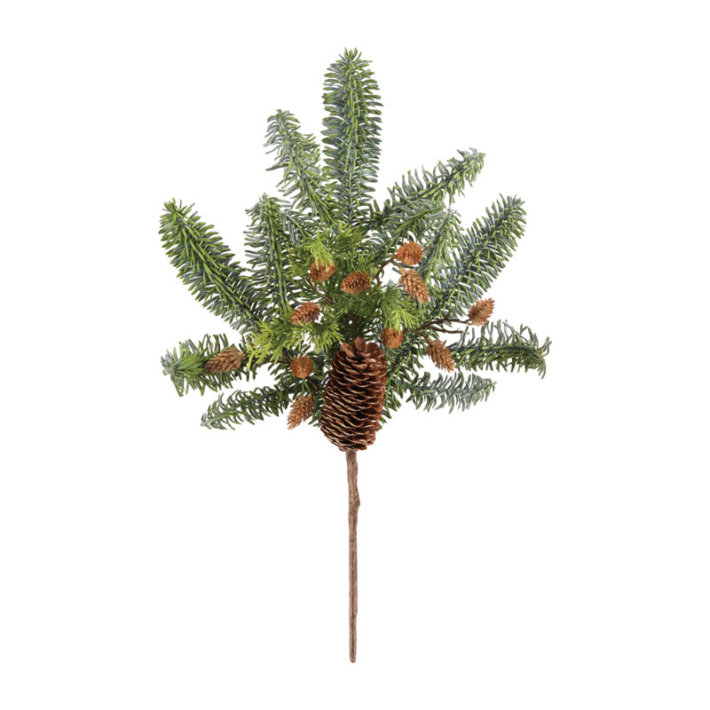 Pine with Pinecones Spray (Set of 4)