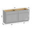 78" Double Bathroom Vanity Base Only-106891112
