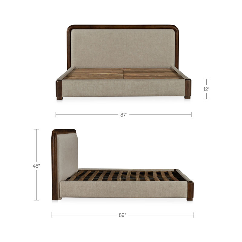Bower Upholstered Bed, King 