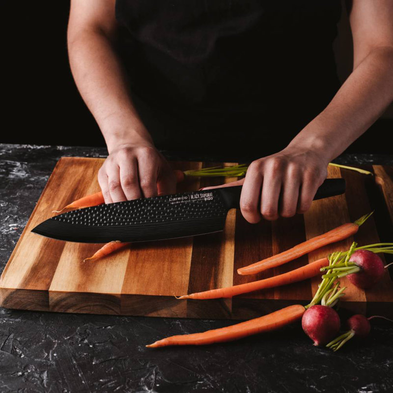Stainless Steel Knife Block Set