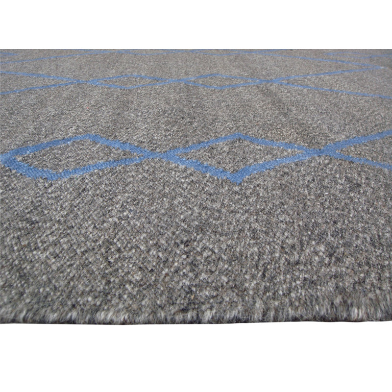 Trumbull Geometric Hand Woven Area Rug, Rectangle 200cm x 290cm