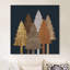 " Wooden Trees " Painting Print-525924498-525925355
