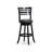 30" Bar Height Slat Back Swivel Stool-1029129996