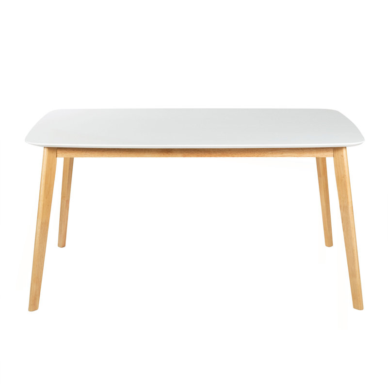 Dining Table, White/Oak
