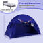 Tente de lit simple Gymax avec 2 drapeaux pour garçons et filles âgés de 3 ans et plus marine-132790322