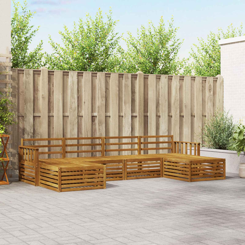 329cm Wide Patio Sectional Set