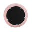Chaise pivotante pour enfants avec structure en contreplaqué et base en métal Pink Boucle