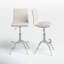 Tabouret de bar pivotant à hauteur réglable Demorest-21381521